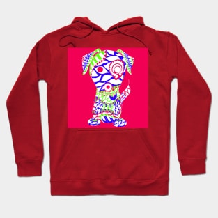 cute kawaii mexican xolo dog ecopop art Hoodie